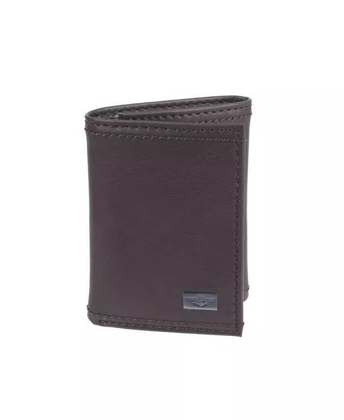 

Мужской RFID-кошелек дополнительной емкости Trifold Dockers, коричневый