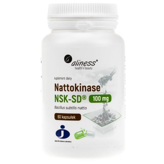 

MedicaLine, Биологически активная добавка Aliness Nattokinase NSK-SD 100 мг, 60 капсул