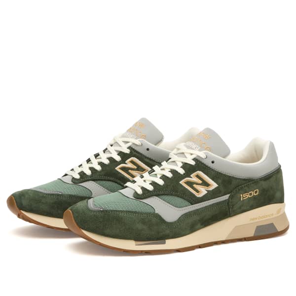 Кроссовки 1500 New Balance, kombu зеленый, sea spray & harbor mist — фото 2