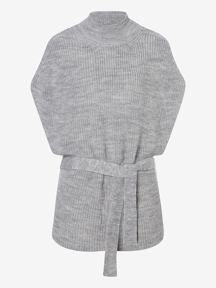 

Свитер-жилет More & More, светло-серый