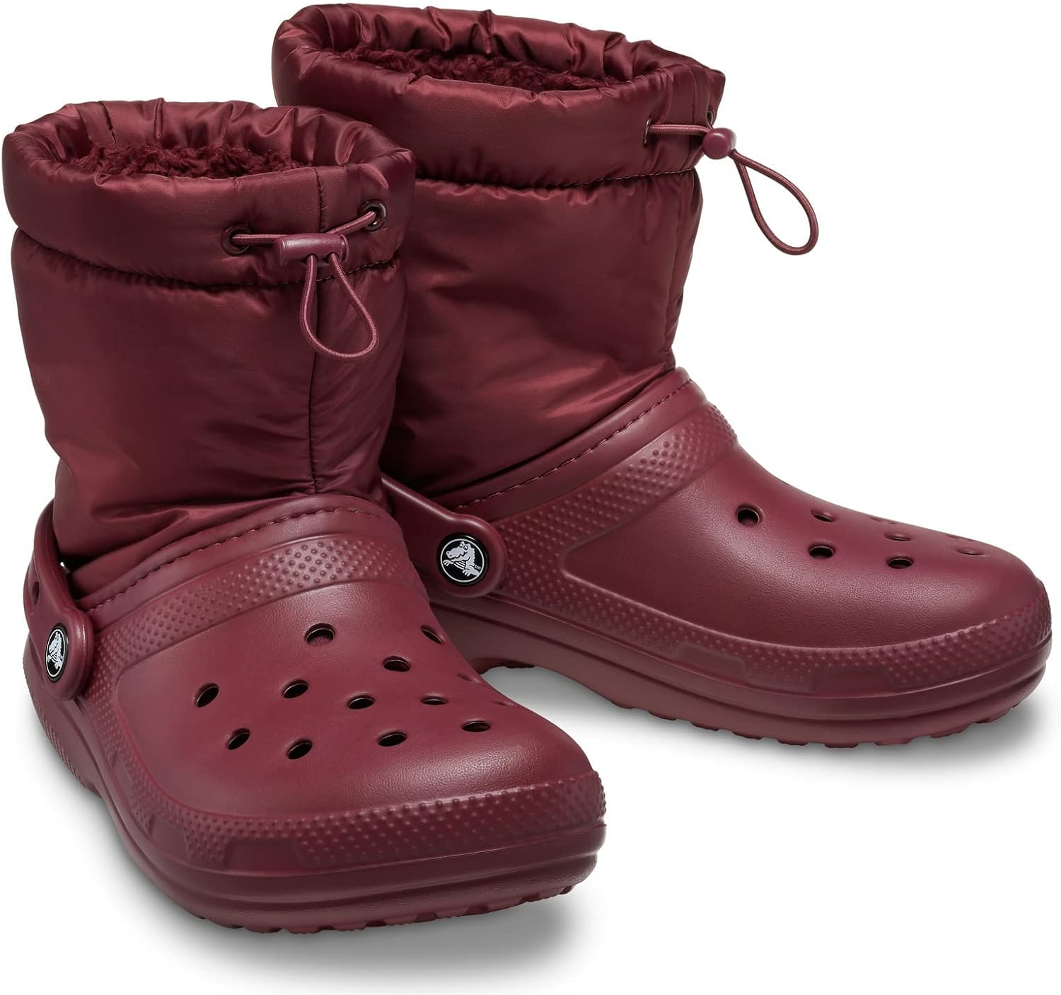

Унисекс ботинки Crocs Classic с подкладкой Neo Puff, Garnet