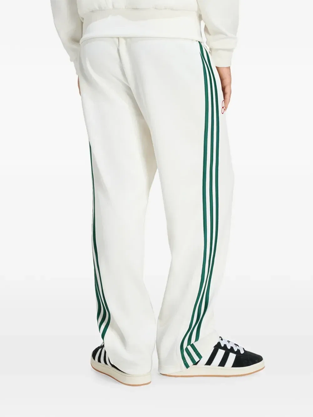 Спортивные брюки Firebird с боковыми полосками Adidas, белый — фото 3