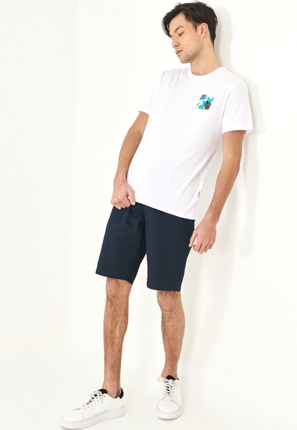 

Шорты SLIM FIT AC&CO / ALTINYILDIZ CLASSICS, темно-синий