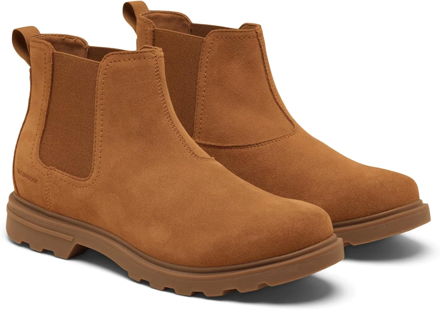 Мужские водонепроницаемые модные ботинки Sorel Cyprus Chelsea, Velvet Tan Gum 10 — фото 2