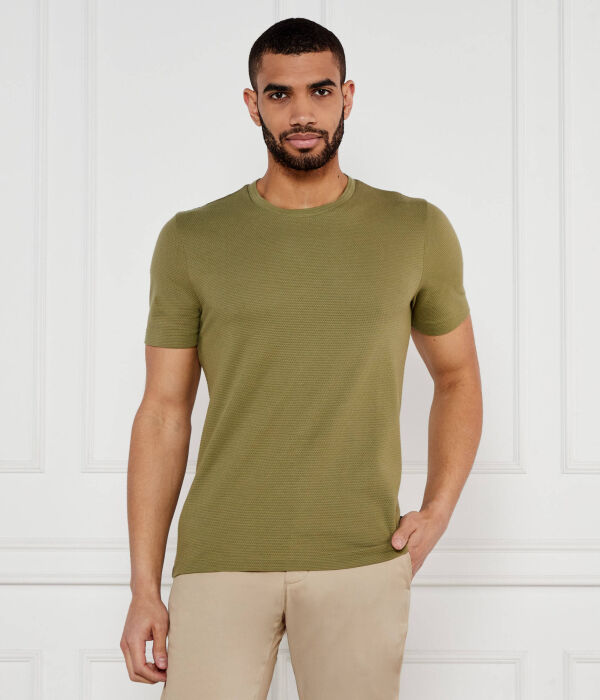 

Футболка тибурт 240 Regular fit Boss, зеленый