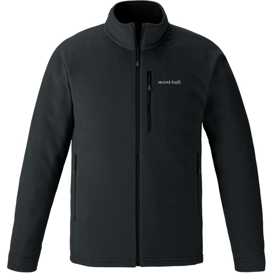 

MONTBELL Мужская флисовая куртка, Black/BK