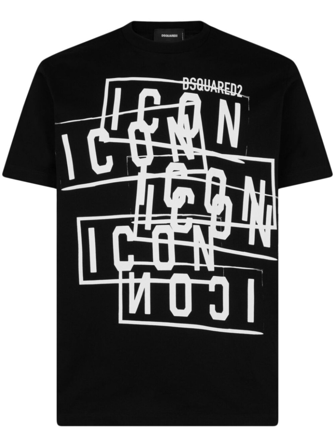 

Dsquared2 футболка Icon с логотипом, черный