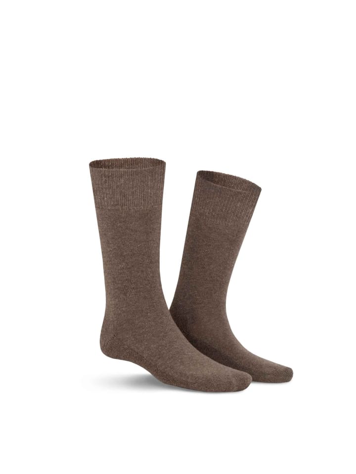 

Носки домашние без резиновых нитей бежево-мелового цвета. Kunert