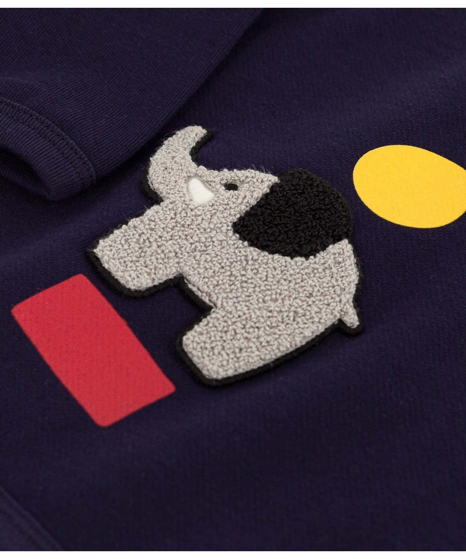 Пуловер из толстовки PETIT BATEAU, Blue — фото 4