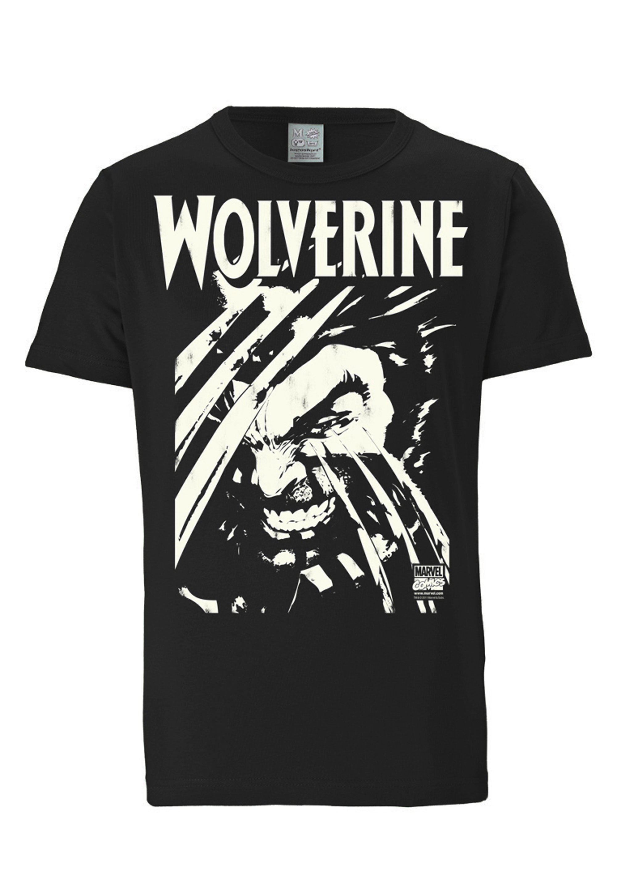 

Футболка Logoshirt s Marvel Comics Wolverine, черный