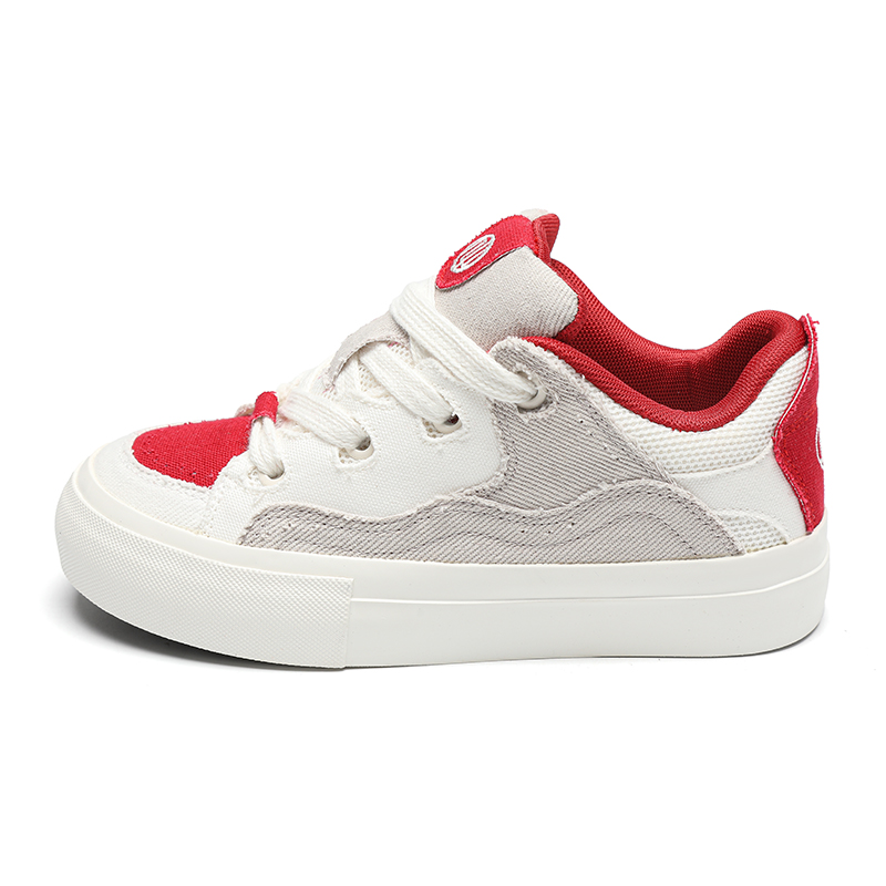 

ZHR Кроссовки для скейтбординга Puffy Shoes Low Top унисекс Small Cookies - Strawberry Sundae, цвет Strawberry Sundae
