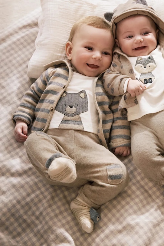 

Детский набор Mayoral Newborn, коричневый