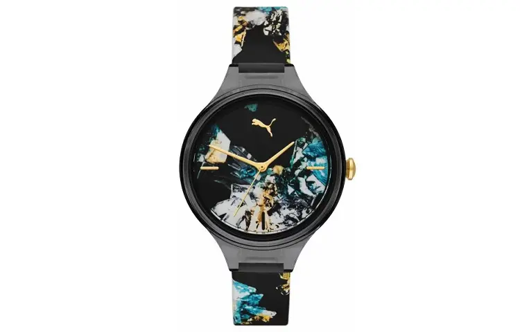 

PUMA Часы Wrist Watch Quartz Movement PC Plastic Strap 36mm Multicolor Watch Dial Women's Watch, Multicolor Watch Dial