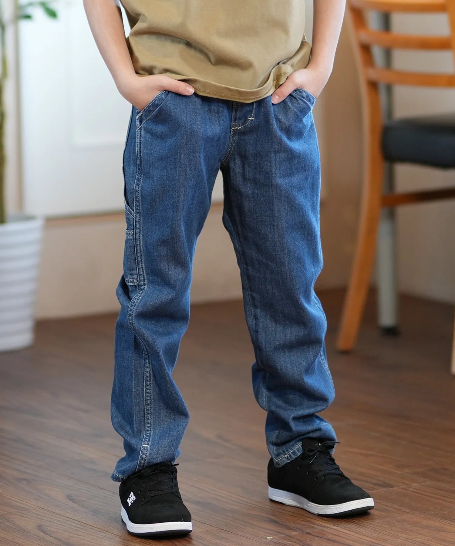 [Эксклюзив от Murasaki Sports] Детские длинные брюки Lee Painter Pants LK1389-C293