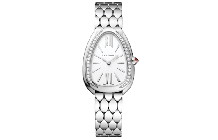 

BVLGARI Часы Women's Watch, White Dial