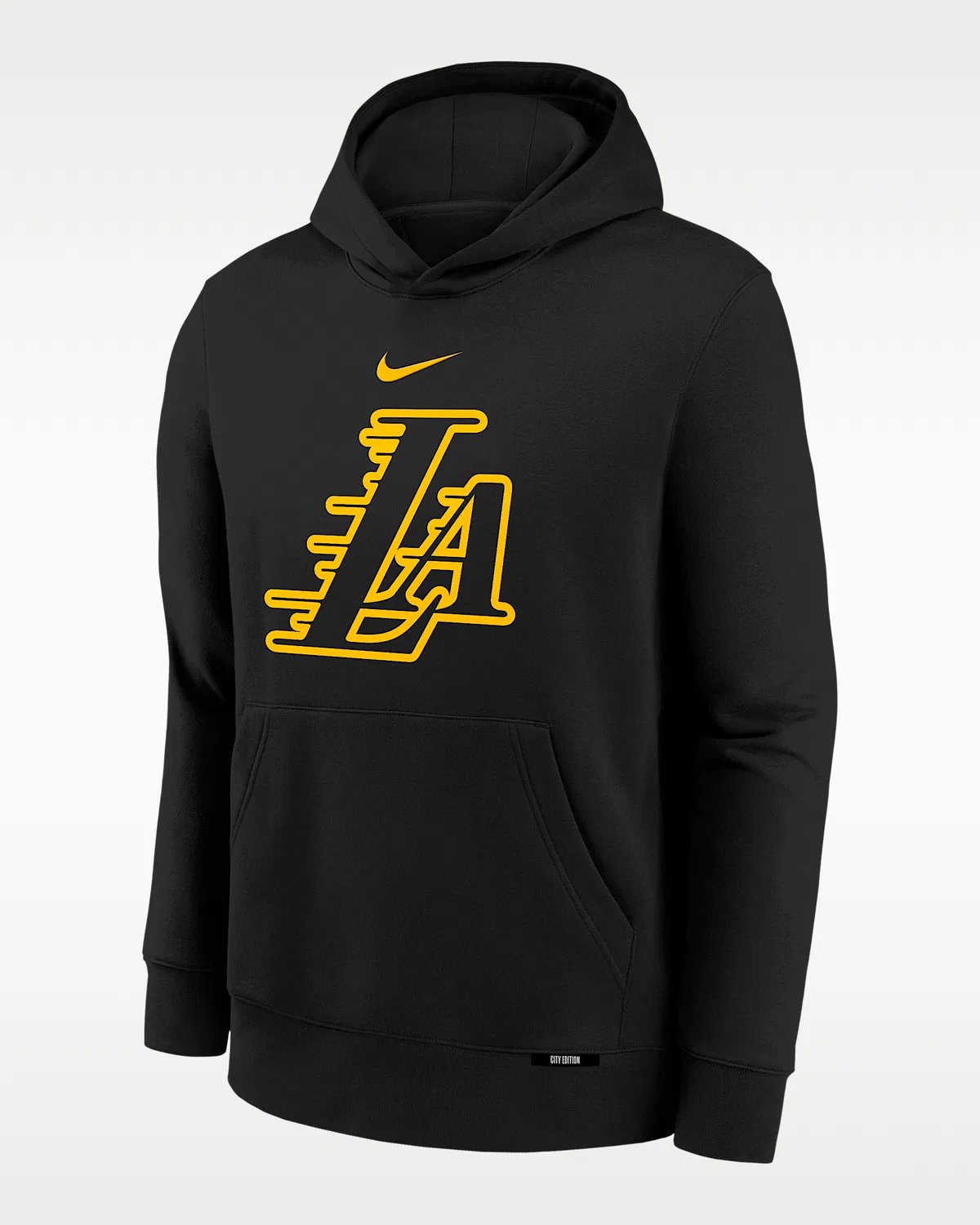 Детская флисовая худи Los Angeles Lakers Club Fleece City Edition, Black