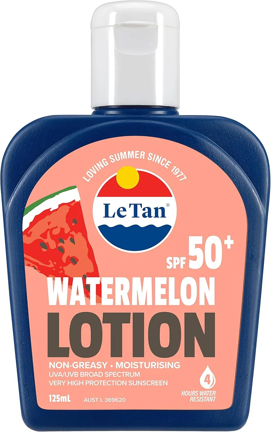 Солнцезащитный лосьон Le Tan Watermelon SPF 50+ 125 мл