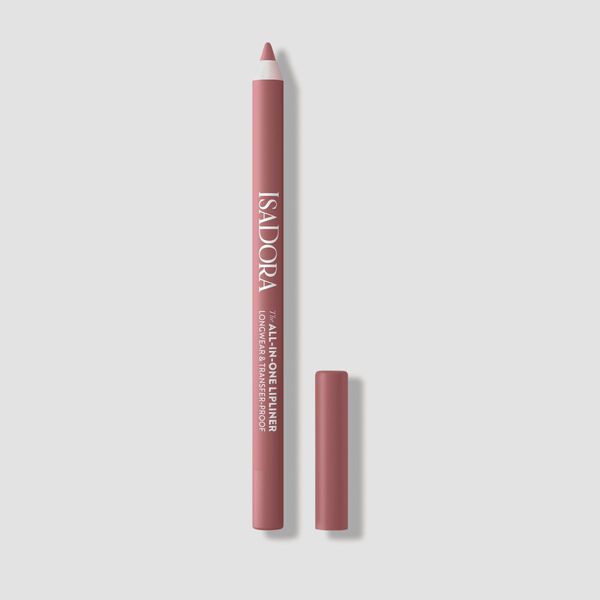 

Карандаш для губ 04 нежно-розовый, 1,2 г Isadora All-In-One, цвет 04 bare pink