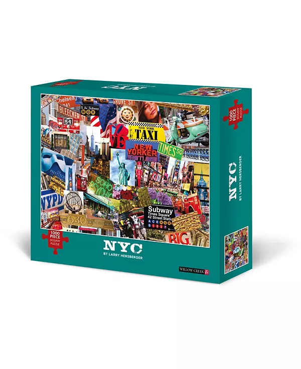 

Ларри Хершбергер - набор пазлов "Нью-Йорк", 1000 деталей Willow Creek Press, multi