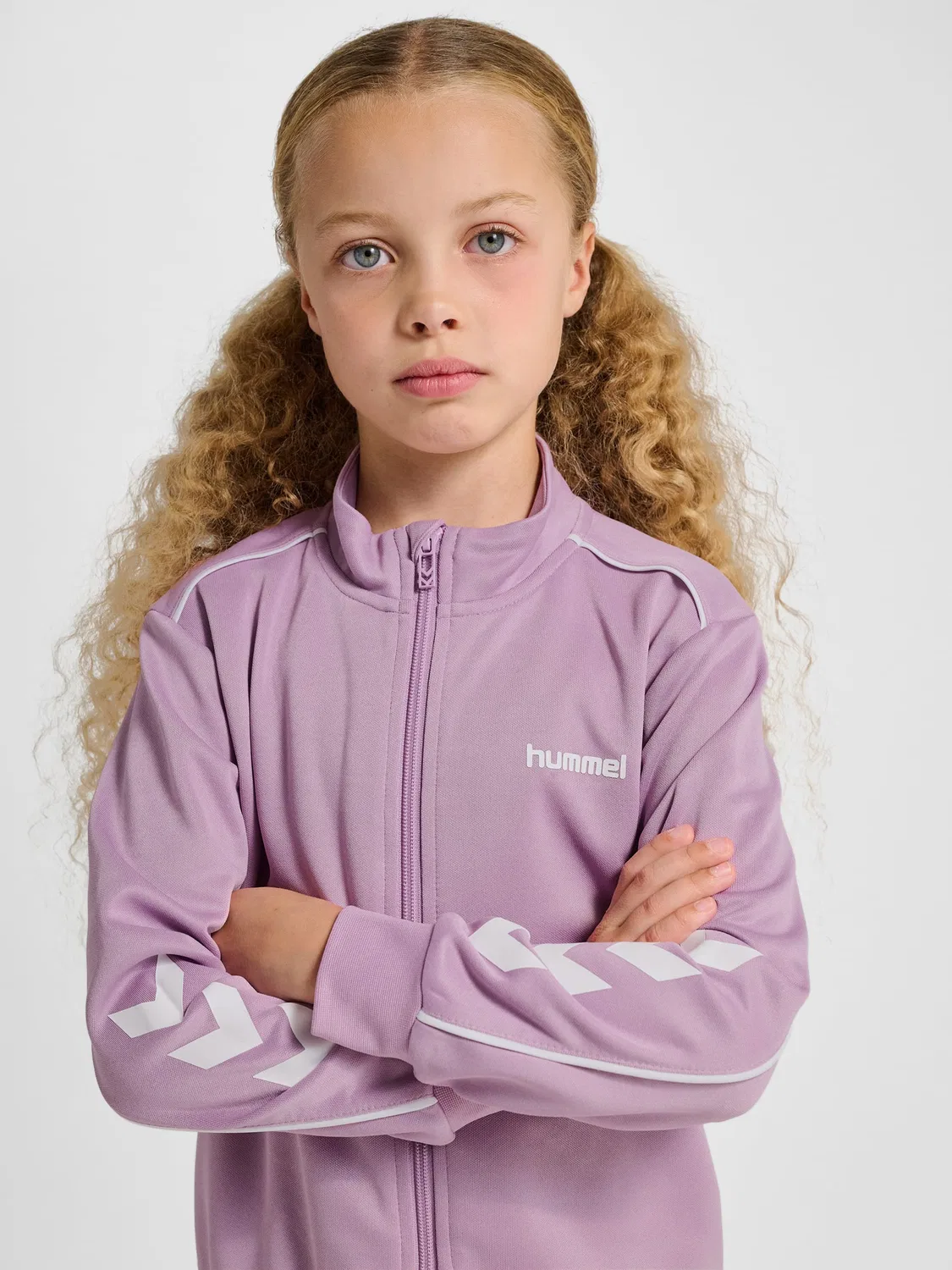Костюм с регулируемой талией Hummel, лиловый — фото 4