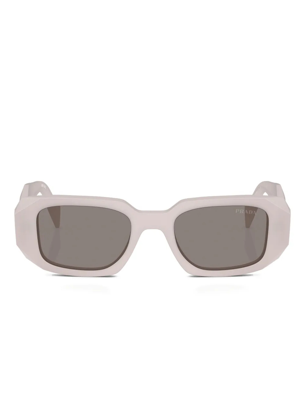 

Солнцезащитные очки с геометрической оправой Symbole Prada, светло-коричневый