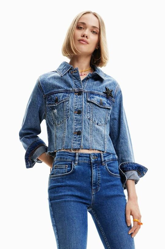 

Детская джинсовая куртка Desigual, синий