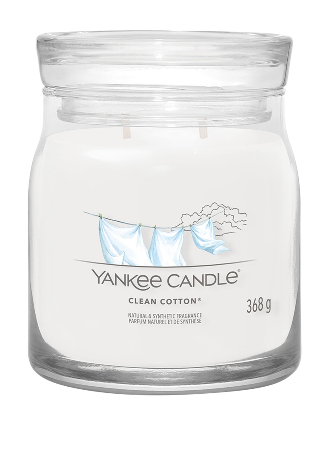 

Ароматическая свеча Yankee Candle CLEAN COTTON