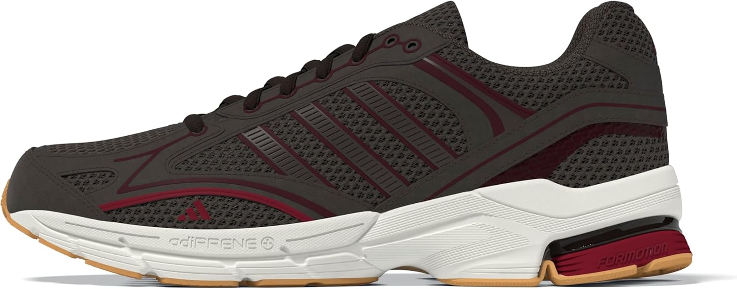 Кроссовки Adidas Унисекс Spiritain 2000, бордовый — фото 2