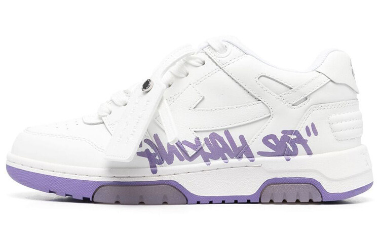 

Кроссовки OFF-WHITE Out Of Office Ooo "For Walking" Low Tops White Lilac Women's