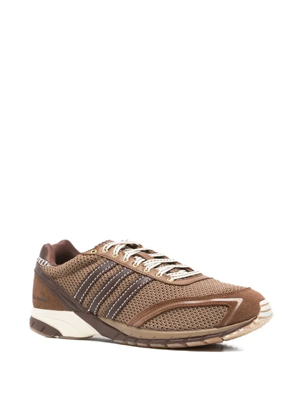Кроссовки Wd Adizero Adios Me из замши adidas, коричневый — фото 2