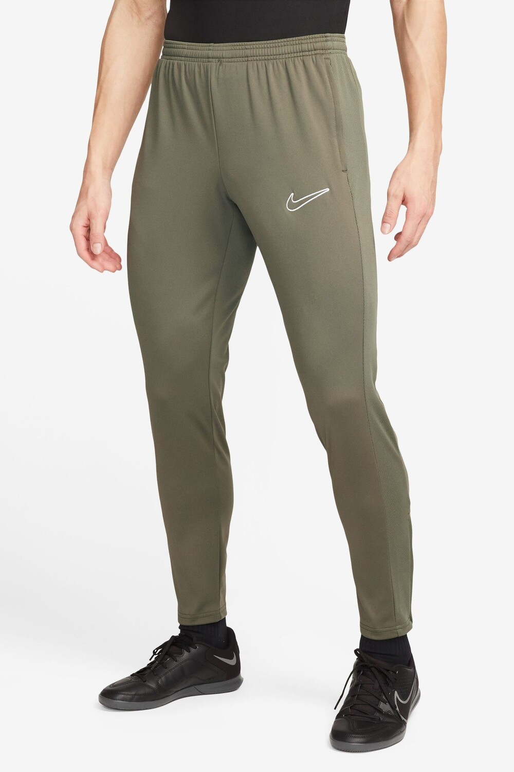 

Тренировочные джоггеры Dri Fit Academy с застежкой-молнией на штанинах Nike, зеленый