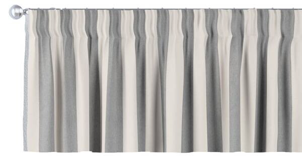 

Короткая штора Dekoria Quadro, 130x1x40 см цвет weiße streifen