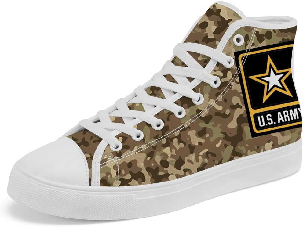 

Высокие кеды для мужчин и женщин Veteran, тканевые кроссовки на шнуровке, повседневная обувь, подарок для мужчин и женщин Chebing, 613 Brown