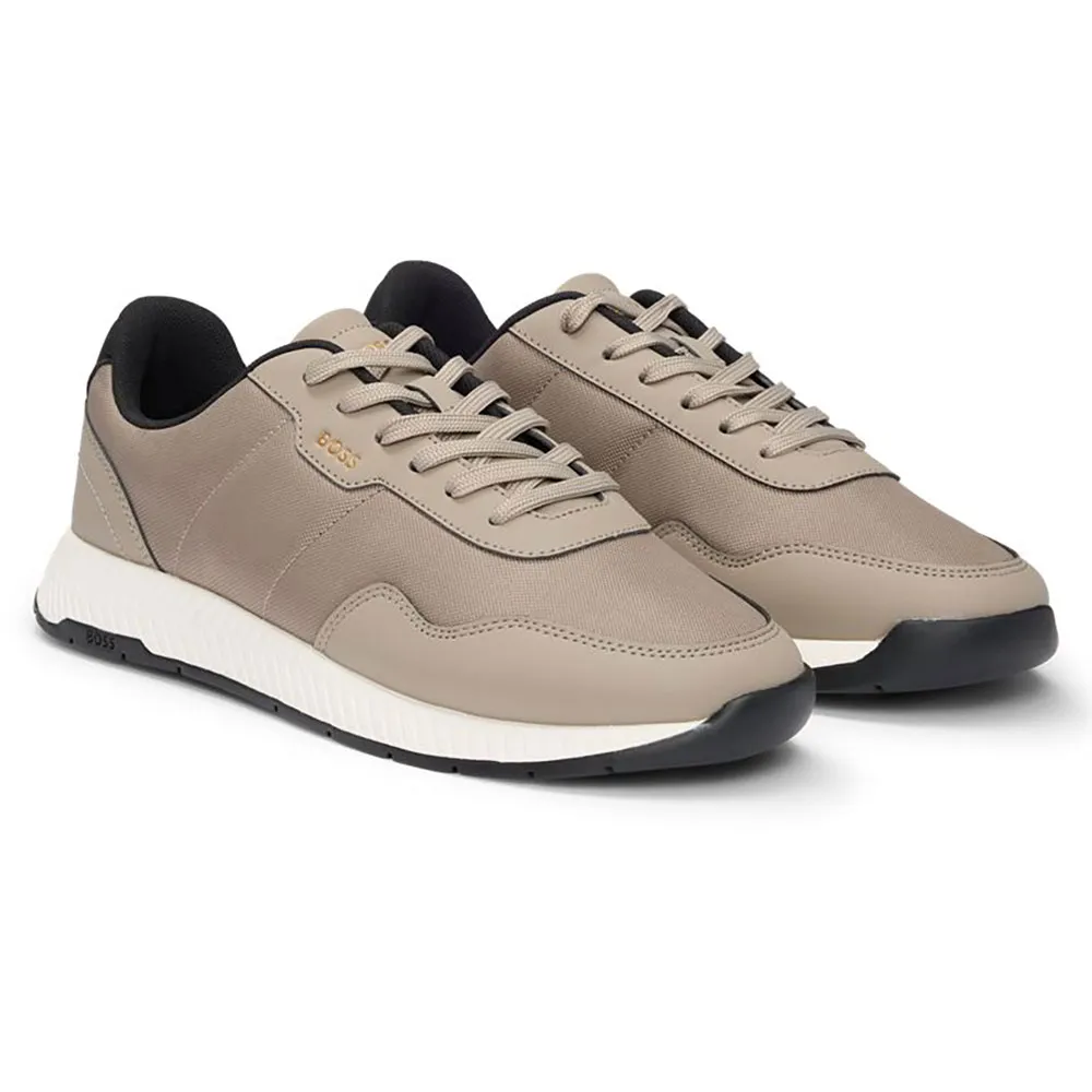 

Кроссовки BOSS Titanium Runn Nypu 10263117 trainers, бежевый