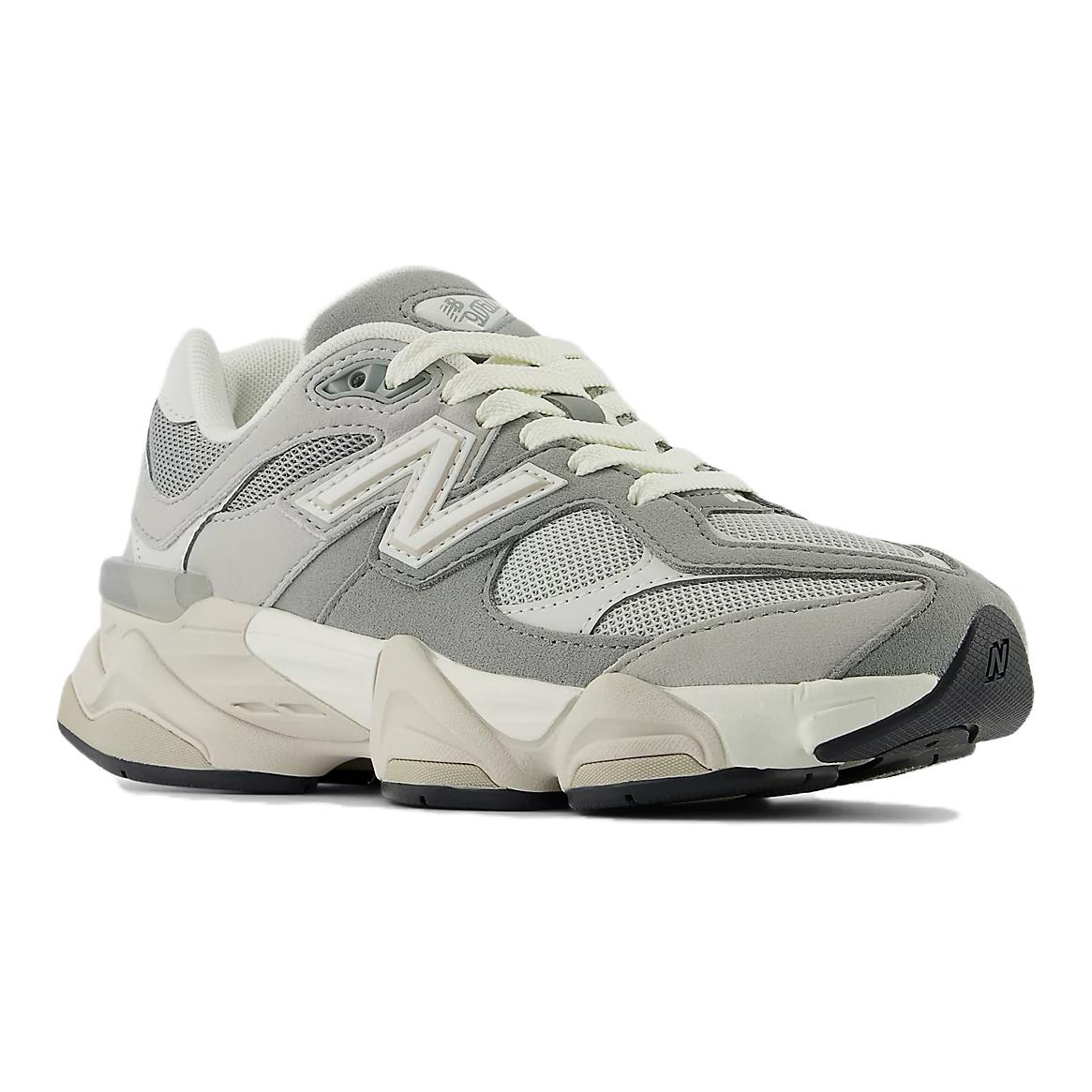 New Balance Детские кроссовки NB 9060 Low Top Lifestyle, серо-белые — фото 4