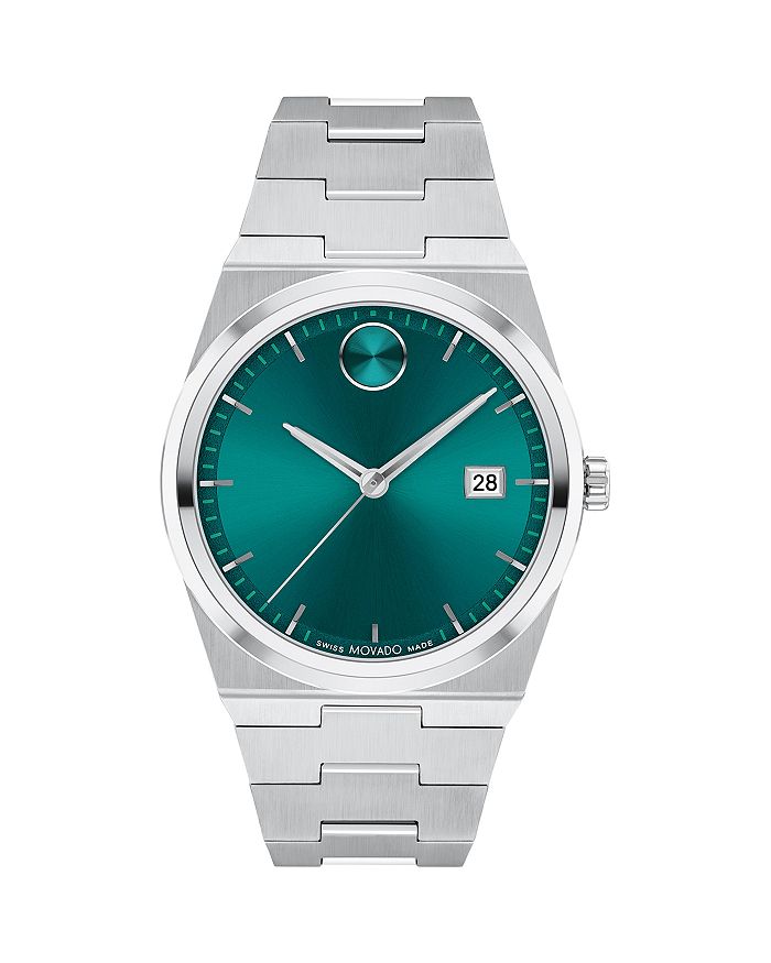 

Часы Movado BOLD Quest, 40 мм, зеленый