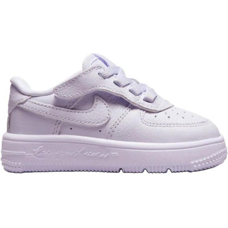 Nike Drake x Air Force 1 устойчивые к истиранию низкие кроссовки для малышей light purple для младенцев и малышей — фото 3