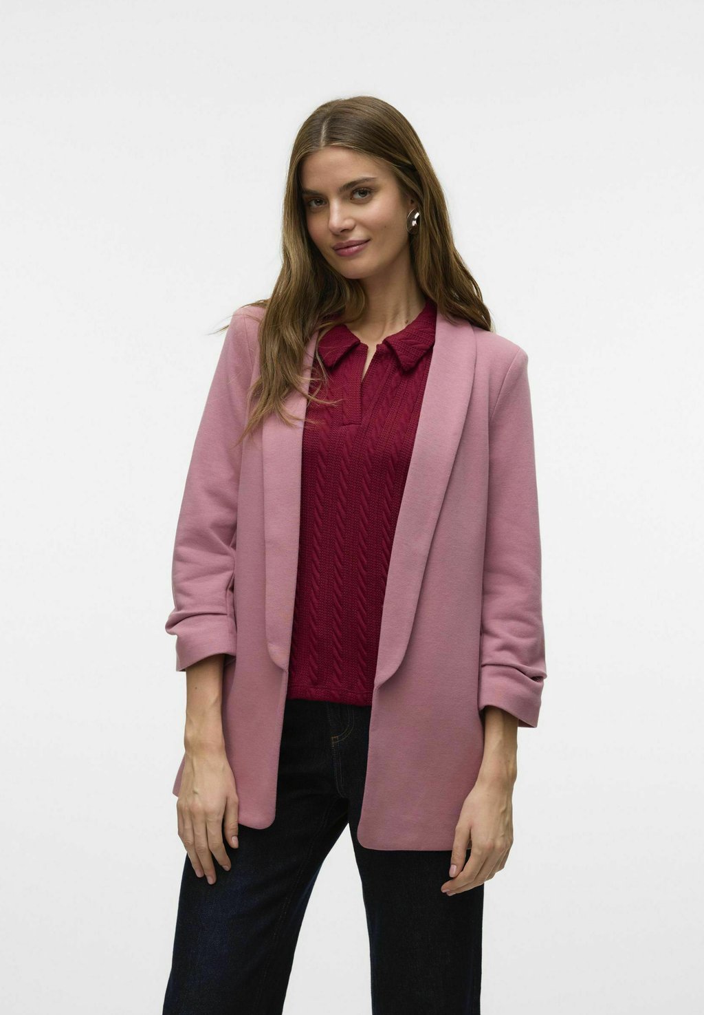 

Короткое пальто Vero Moda, светло-розовый