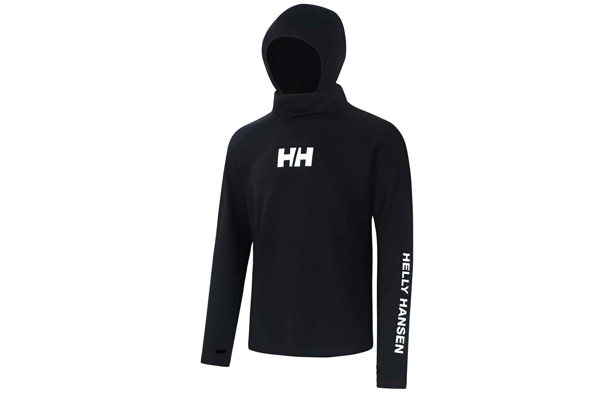 

Трикотажная футболка унисекс черная HELLY HANSEN