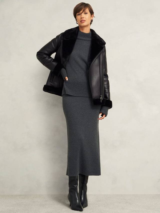 

Байкерская куртка али Hobbs, черный