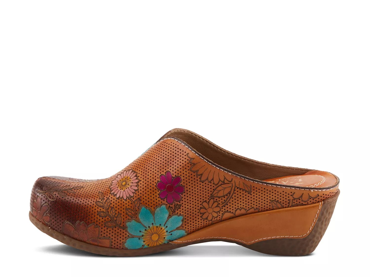 Сабо L'Artiste Chienti Wedge Clog, коричневый/мультиколор — фото 2