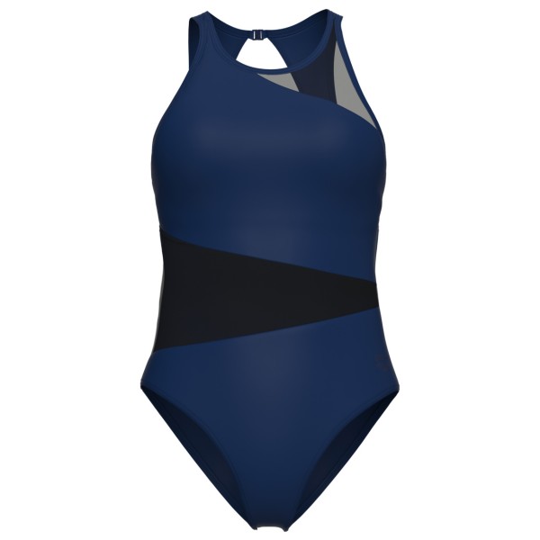 

Женский сетчатый купальник с вырезом сзади и разрезом b - swimsuit Arena, синий