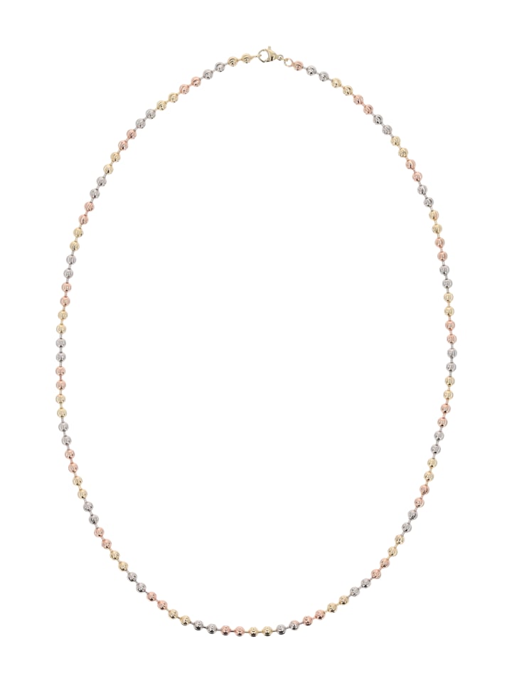 

Faina Женская цепочка-колье из золота, розового серебра