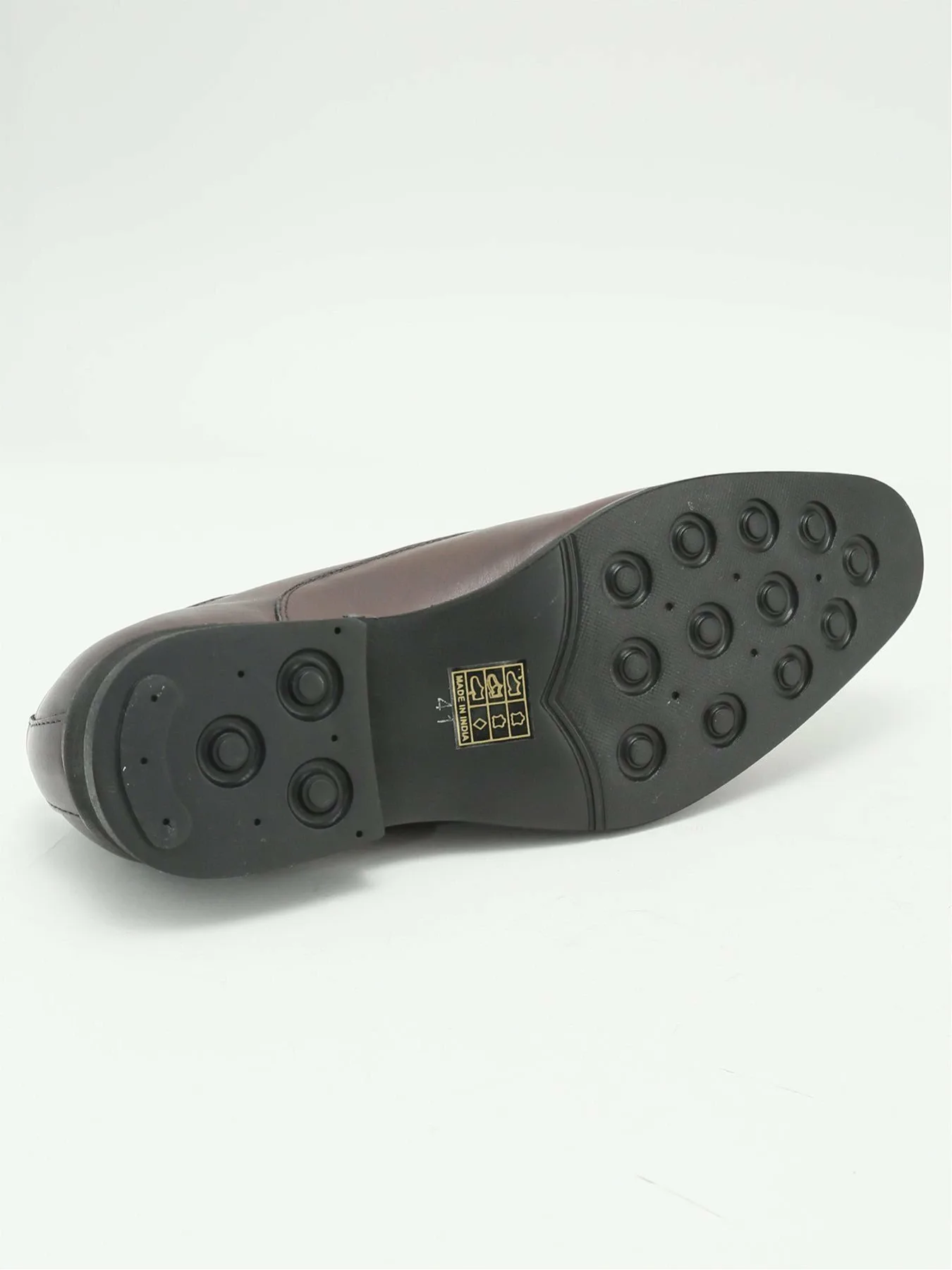 Туфли с прямым носком и внутренним крылом Taka-Q, 35 Dark Brown — фото 4