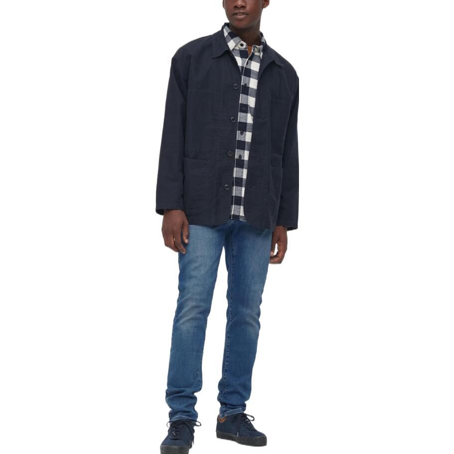 

Джинсы мужские синие Uniqlo, синий
