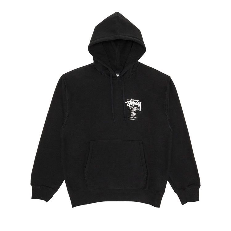 

Толстовка Stussy World Tour Hood, Black