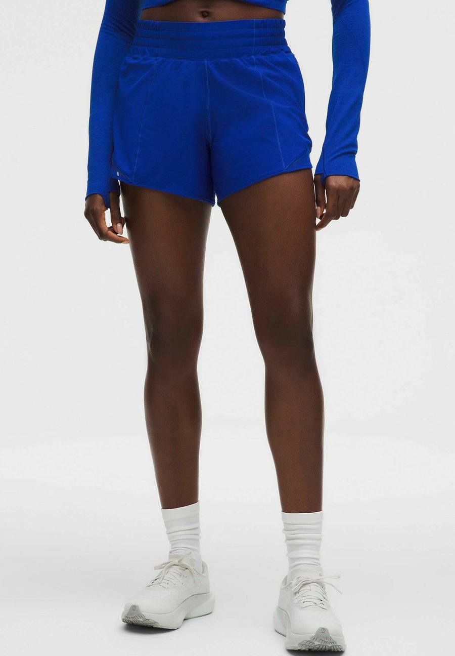 

Спортивные шорты lululemon HOTTY HOT HIGH-RISE LINED 10CM, Riverside/Royal Blue