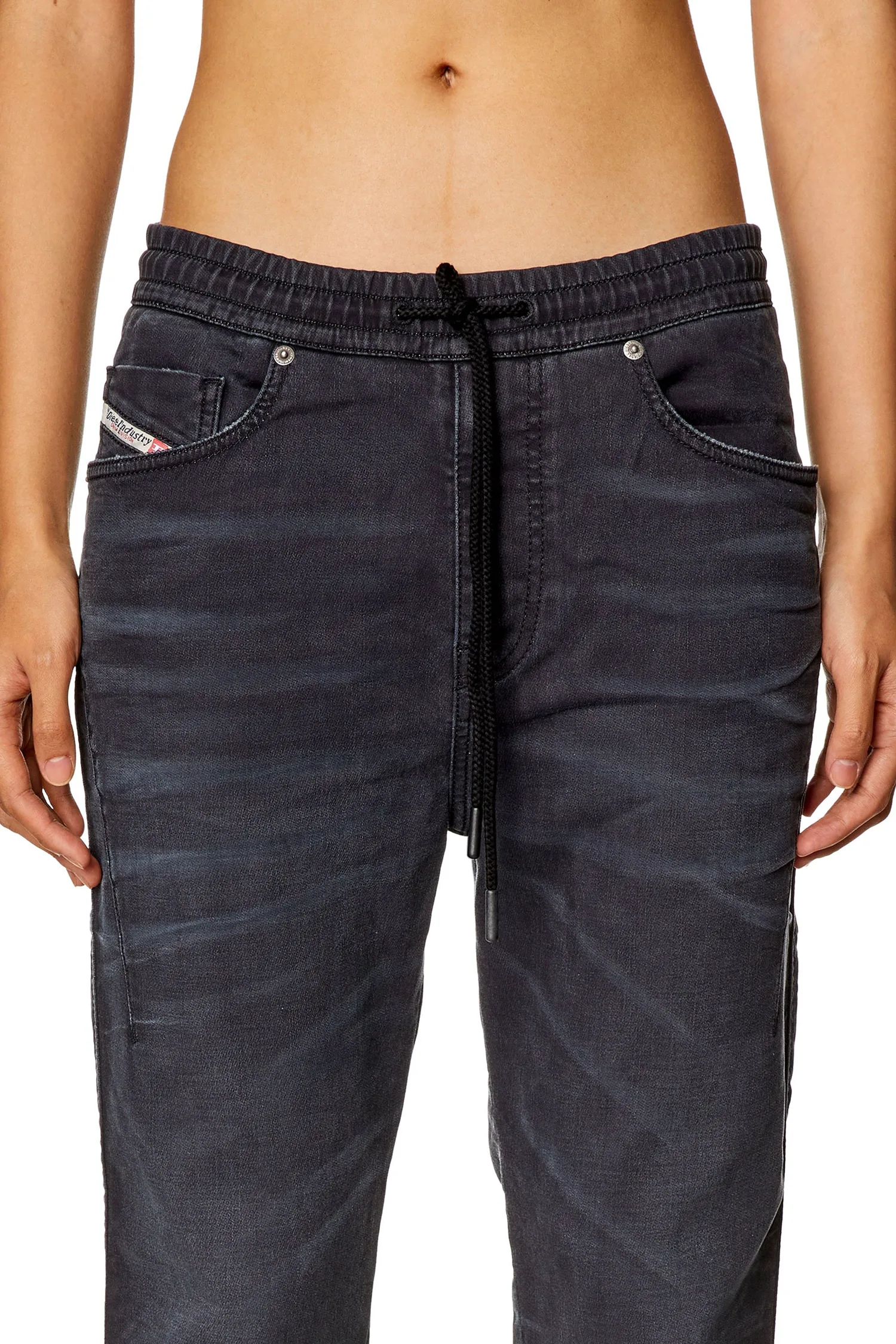 Женские джинсовые джинсы-джоги D-FAYZA JOGG Diesel, black — фото 2