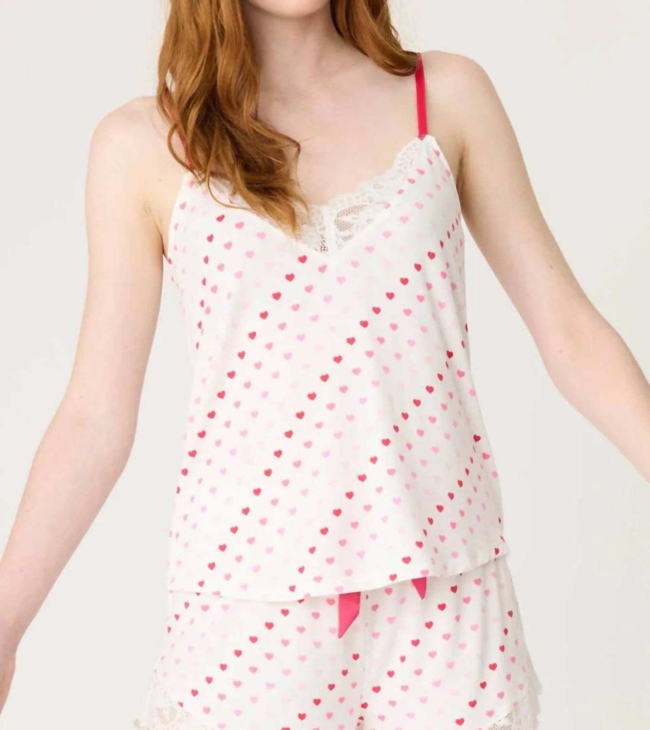 

Топ-комбинация Day Dreams Heart цвета слоновой кости PJ Salvage