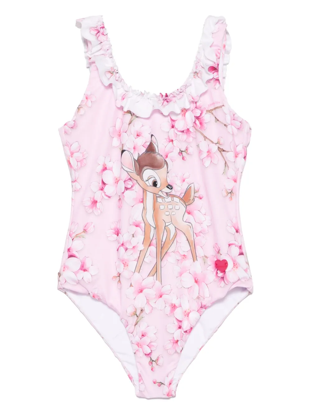 

Купальник с принтом Bambi из коллаборации с Disney Monnalisa, розовый